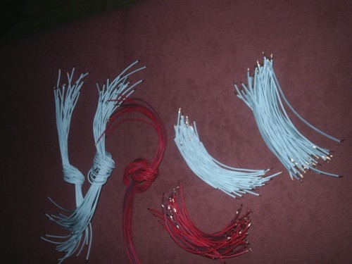 Kabel für 6 von 9 leisten.