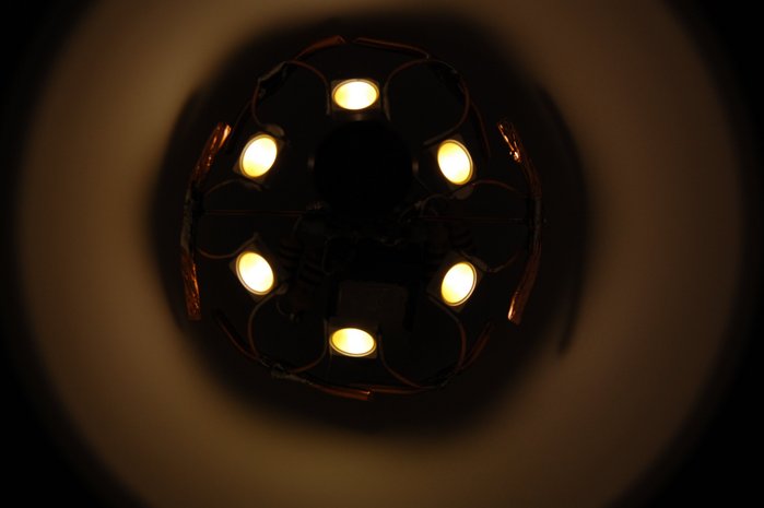 Und mit kürzerer Belichtungszeit...