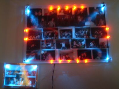 Beleuchteter Bilderrahmen