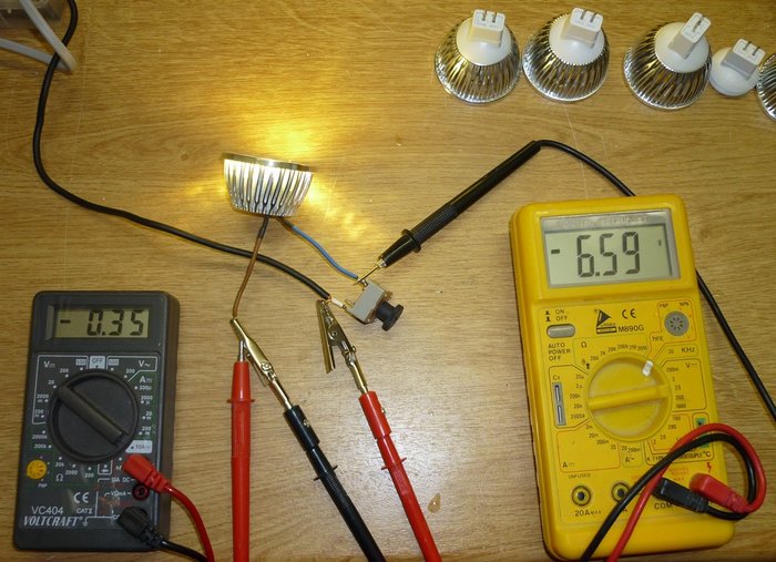 Bild 2: LED ohneTreiberstufe 350mA<br />.<br />.